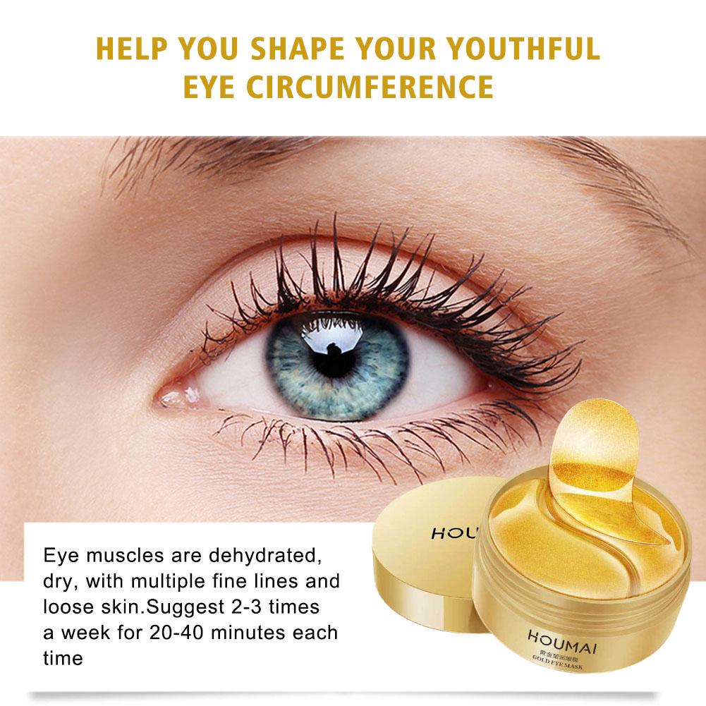 Luxury Skincare Treatments - 24K Gold Augenmaske 80g feuchtigkeitsspendende und