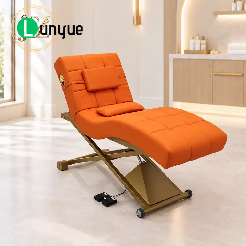 Luxury Skincare Treatments - Luxuriöse elektrische Massageliege, verstellbarer Spa-Behandlungstisch, professionelle