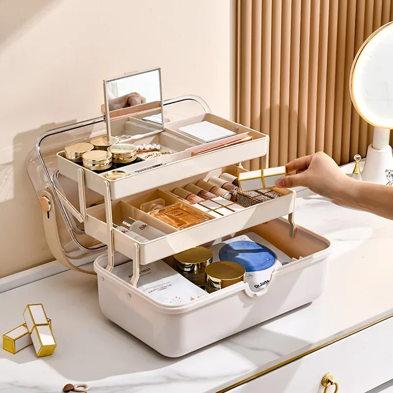 Luxury High End Skincare - Licht Luxus Kosmetik Lagerung Box Desktop