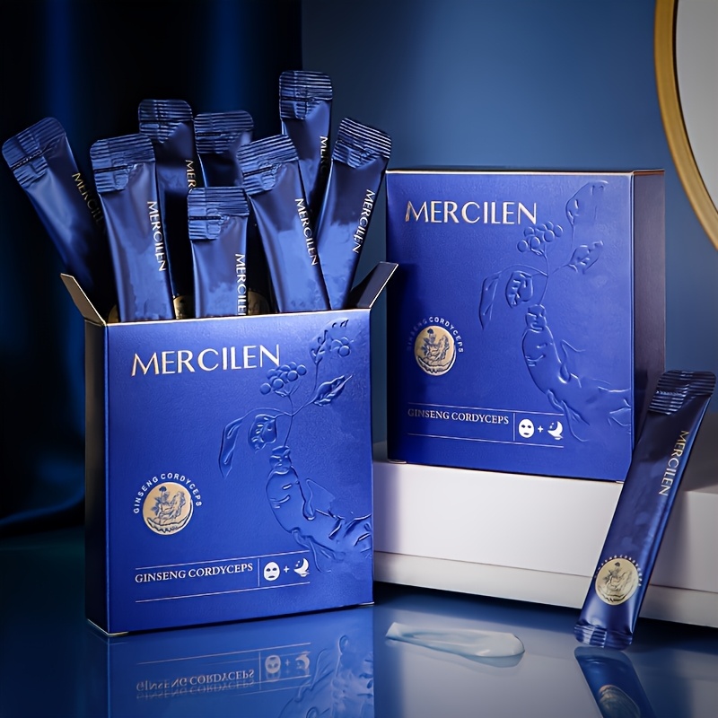 Luxury Skincare Treatments - MERCILEN Ginseng Cordyceps Collagen Luxuriöse Straffende